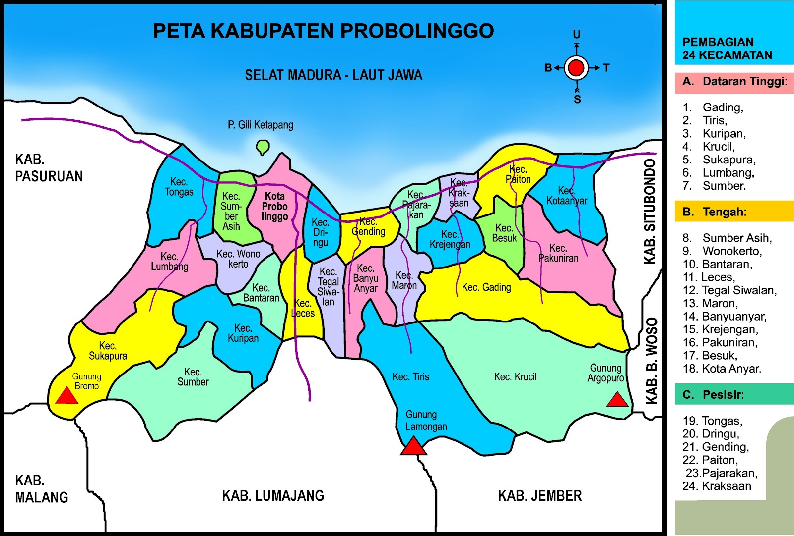 A PETA KAB. PROBOLINGGO Pakai