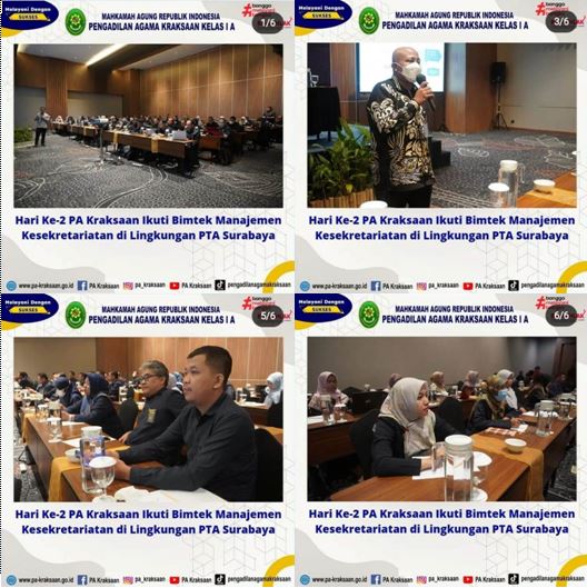 hari ke 2 bimtek kesekretariatan