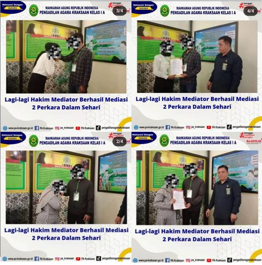 lagi lagi hakim berhasil mediasi
