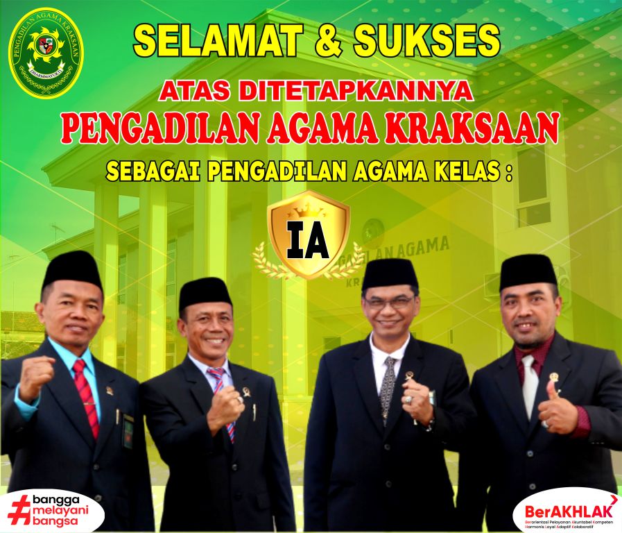 SELAMAT SUKSES KELAS I A TAMENG PADI