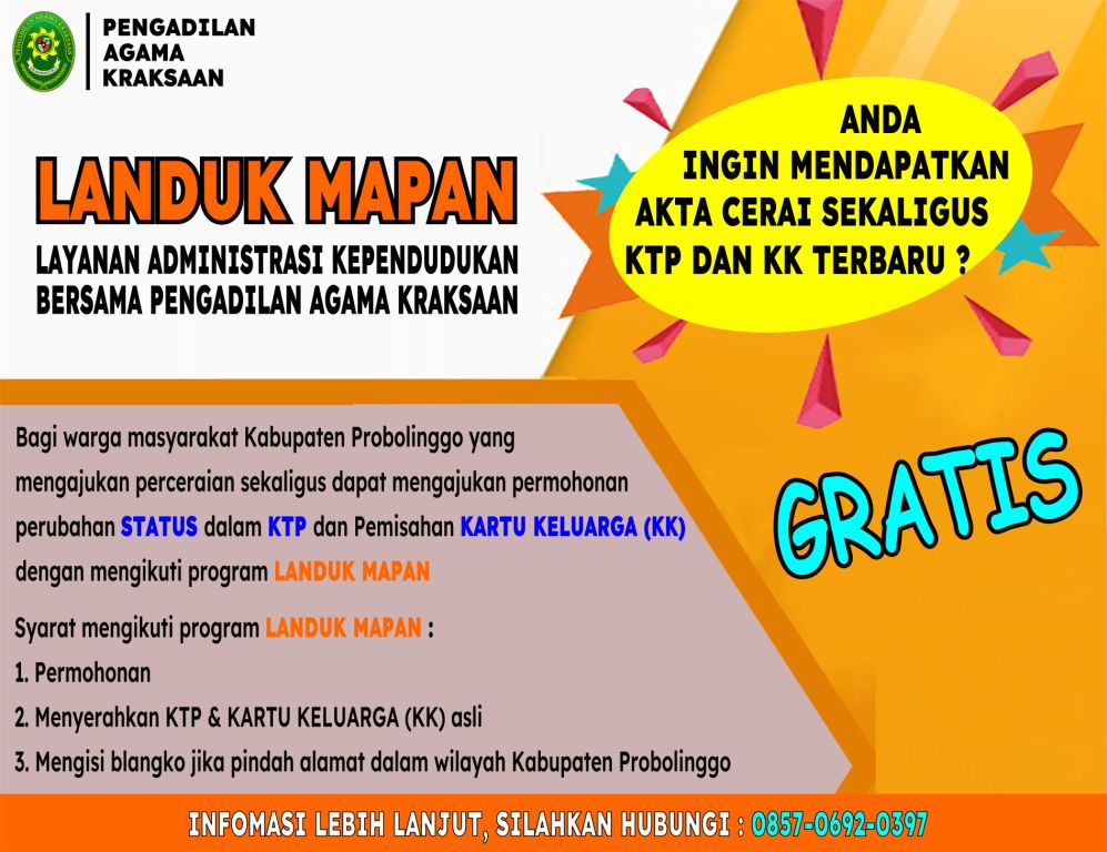 landuk mapan gratis